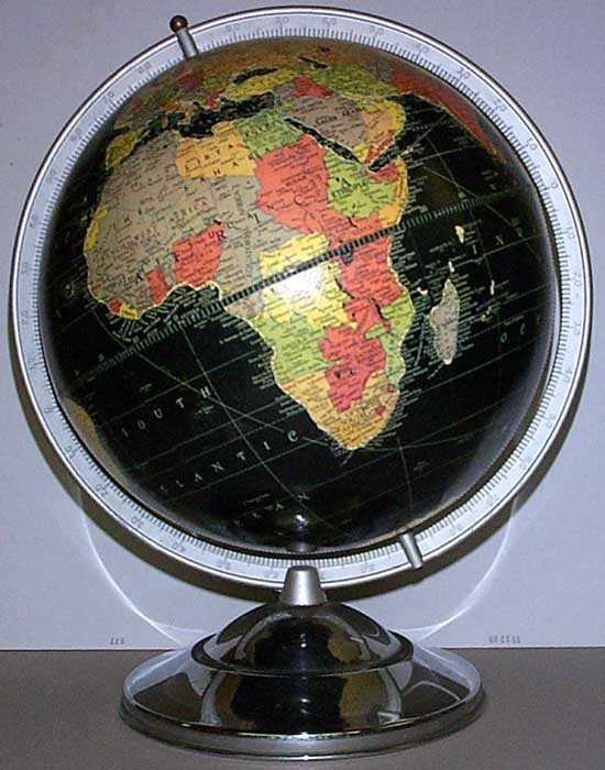 【残りわずか】 Globes Antique Oceans Black アンティーク雑貨