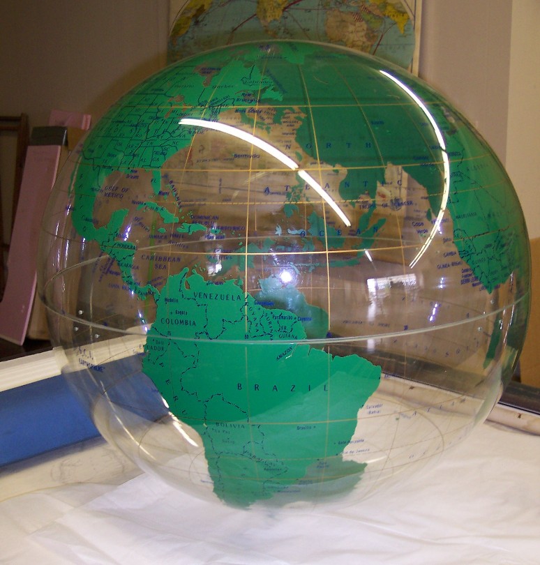Globes Antique 30 Inches in Diameter or Larger Globes Antique 30 Inches in Diameter or Larger