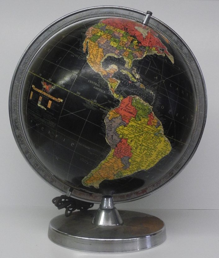 90´s VINTAGE BLACK OCEAN GLOBE USA製 美術品・アンティーク