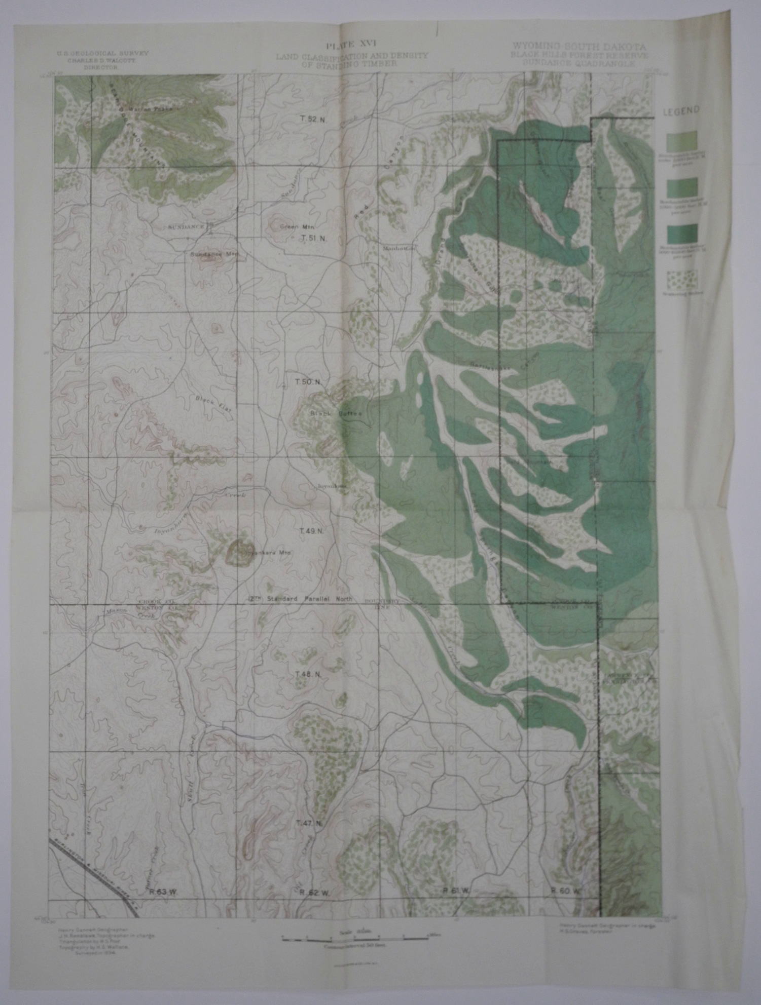 paper Rand-McNally state map: NORTH DAKOTA highway c.1997 SOUTH DAKOTA 