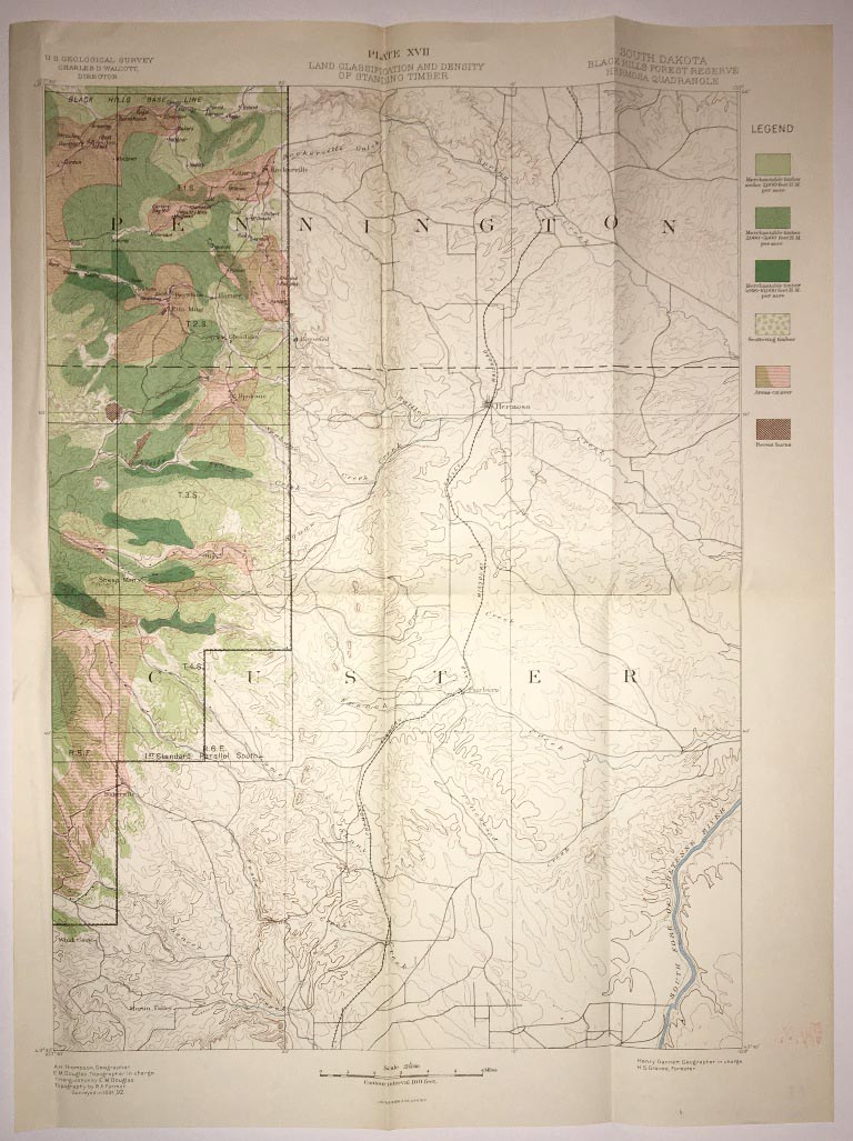 SOUTH DAKOTA paper highway Rand-McNally state map: NORTH DAKOTA c.1997 
